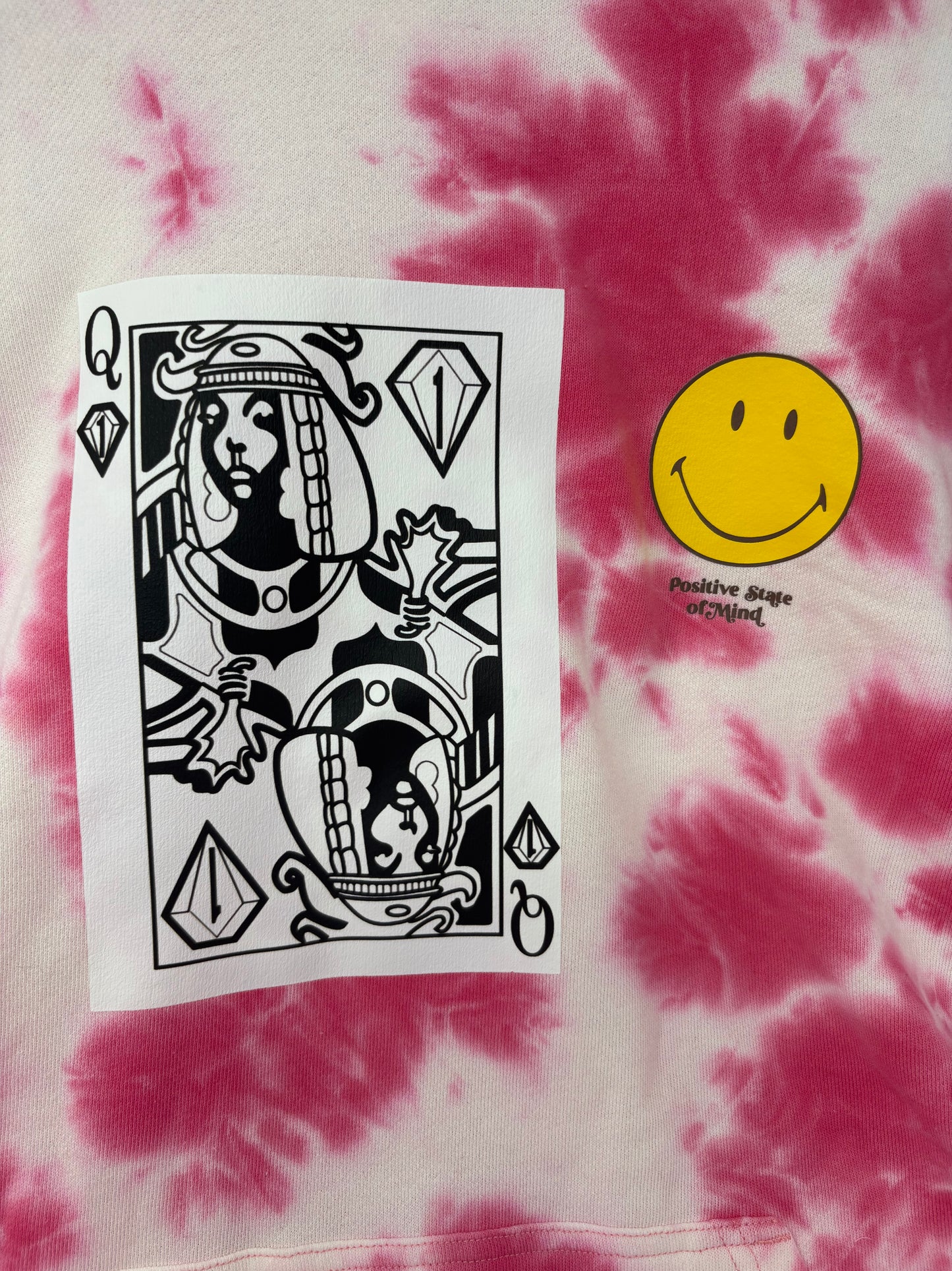 Positive state of mind oversized hoodie (Queen 2nd edition)