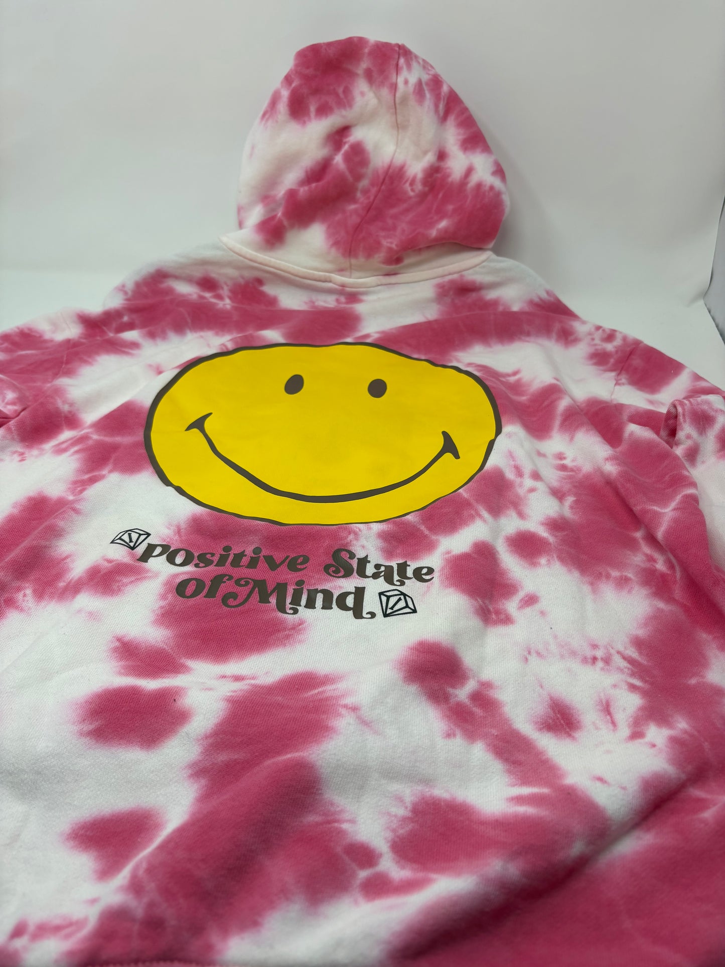 Positive State of Mind oversized Hoodie – (Call Me When) reverse Diamond Edition