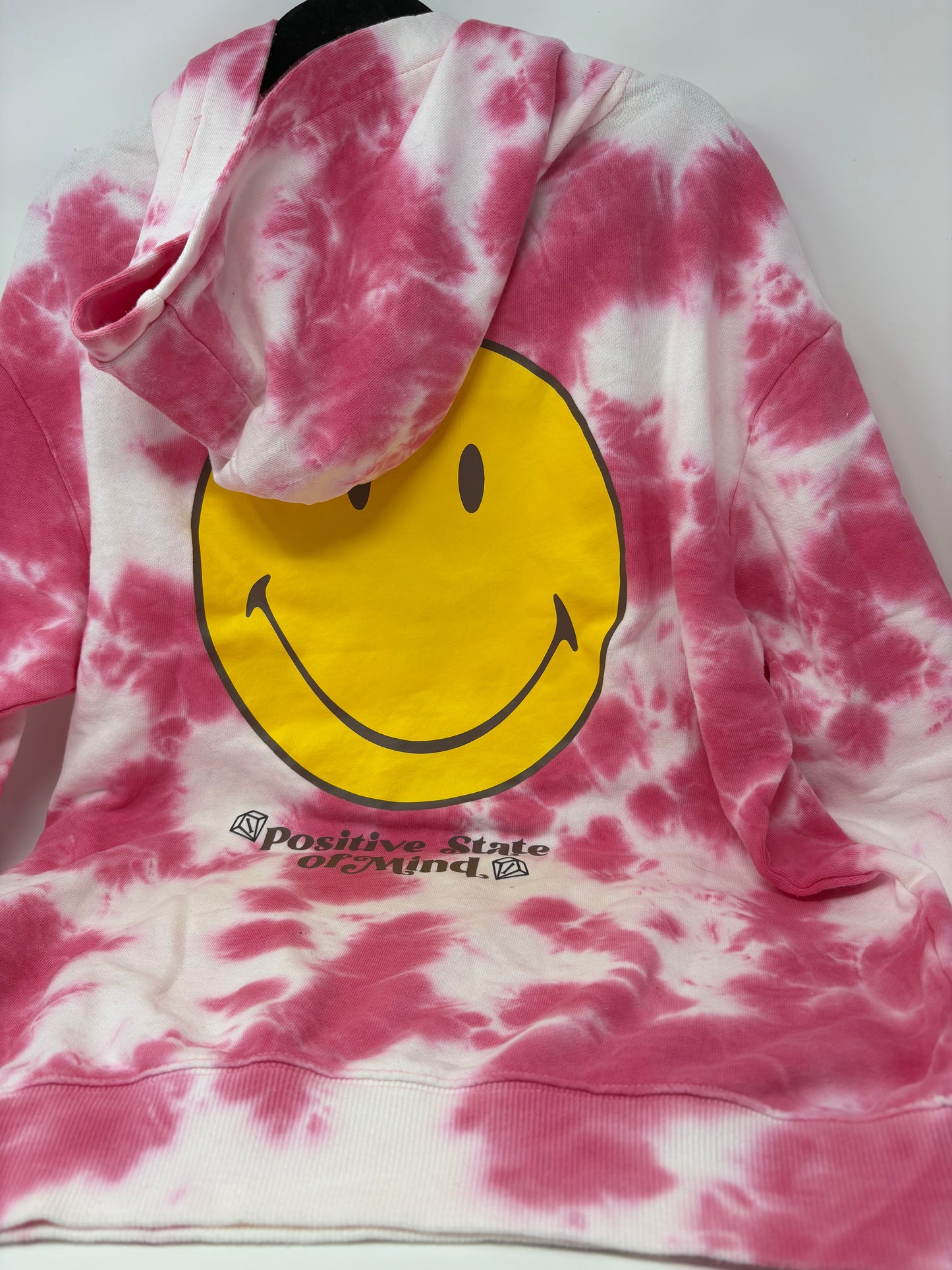 Positive State of Mind oversized Hoodie – (Call Me When) reverse Diamond Edition