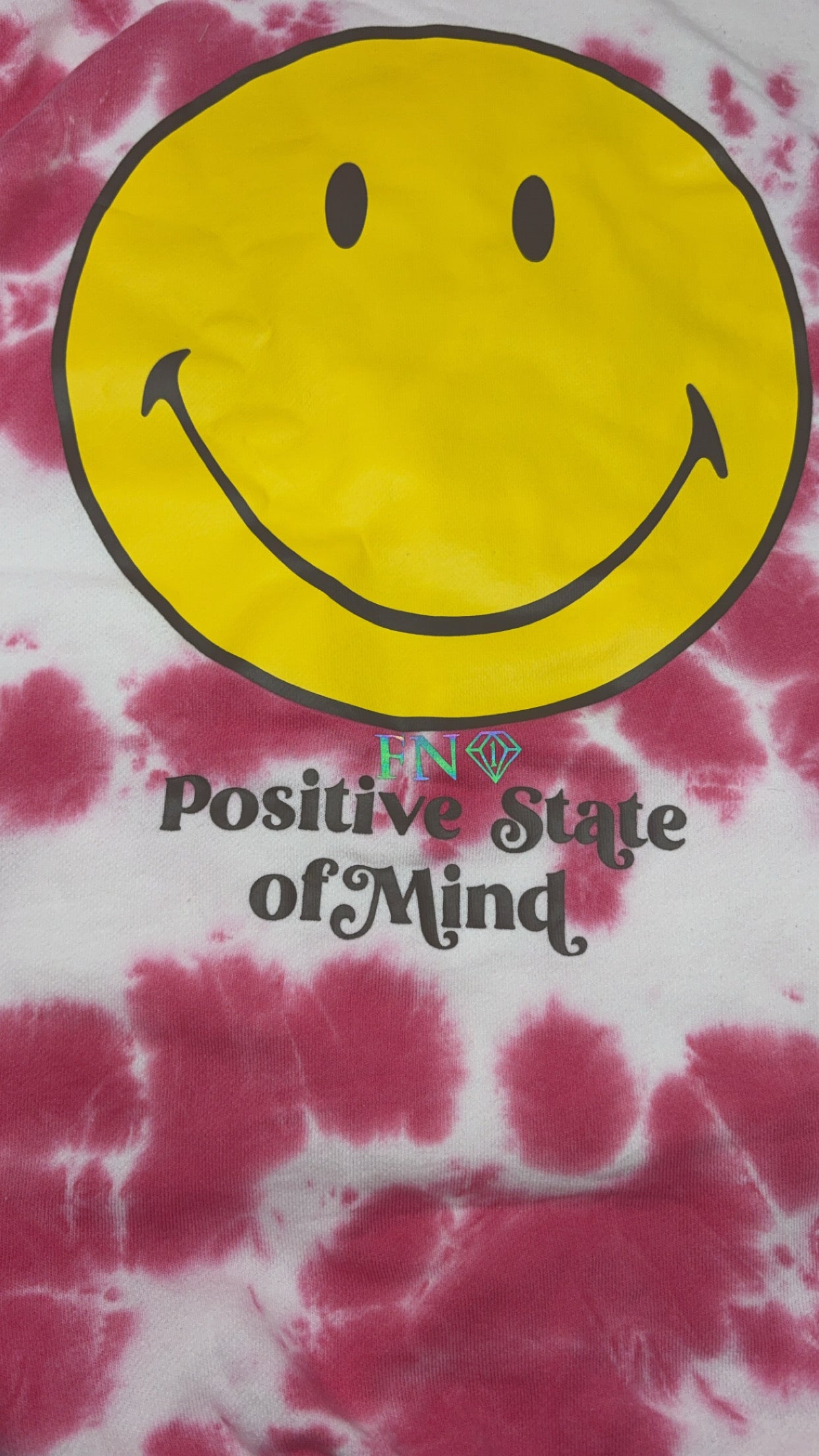 Positive state of mind oversized hoodie (Queen 2nd edition)