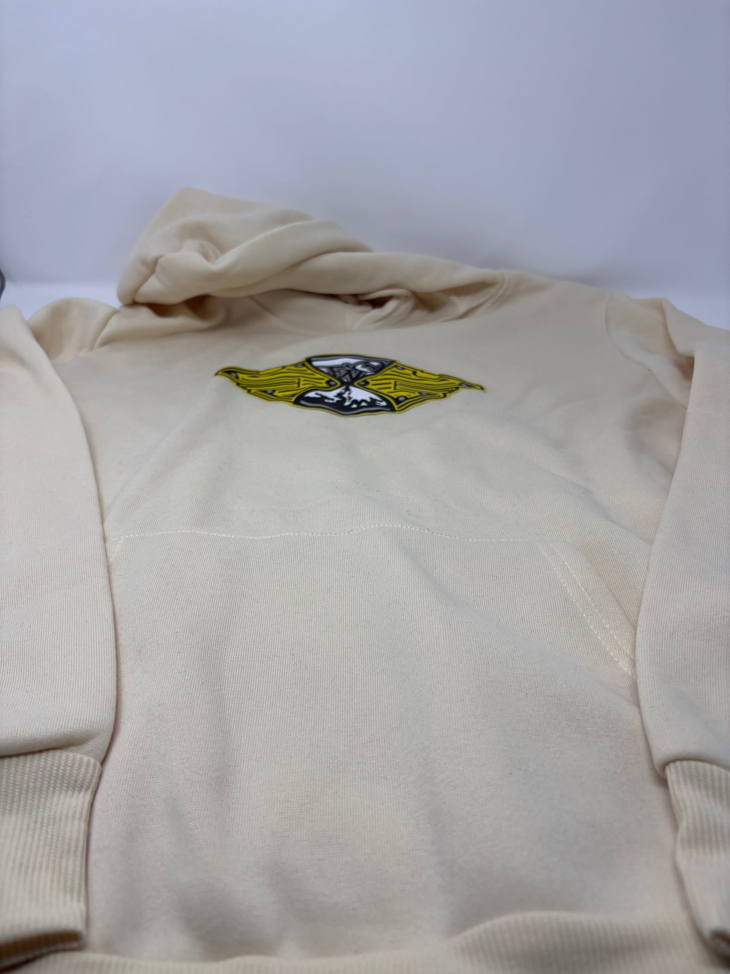 Waste no time hoodie (nude)