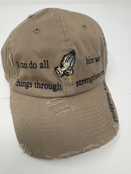 “Verse” dad hat (Philippians 4:13)