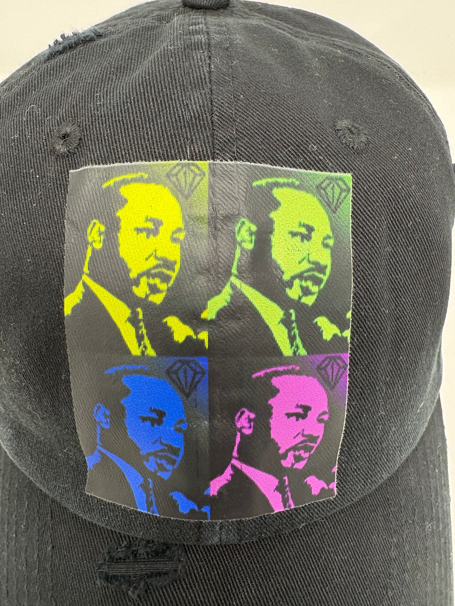 “Dream fearless” MLK distressed dad hat
