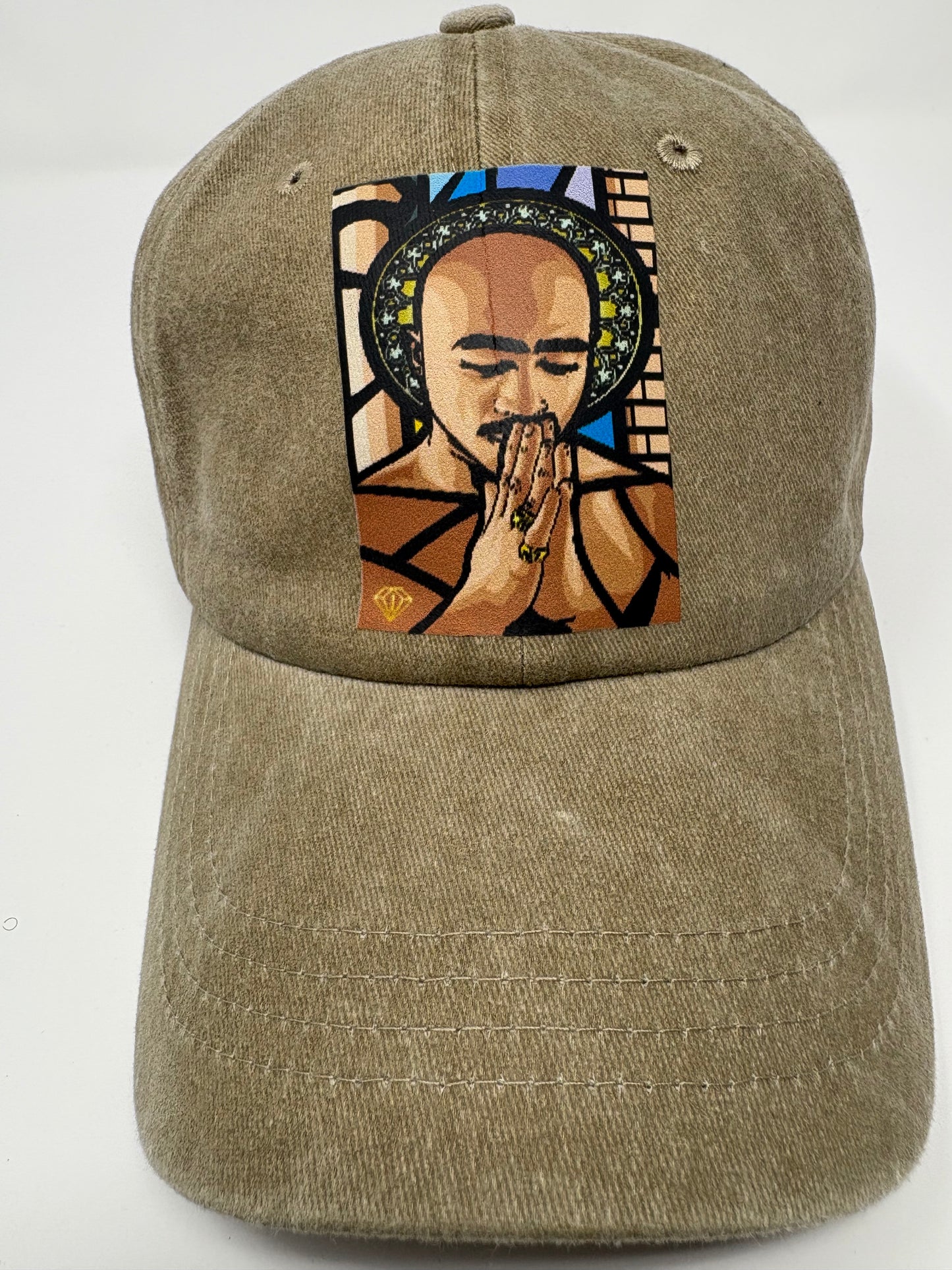 “All Eyes on me” dad Hat (Beige)
