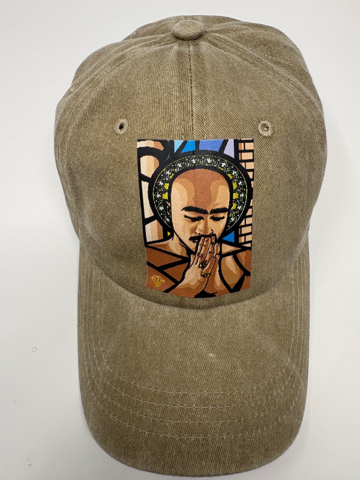 “All Eyes on me” dad Hat (Beige)